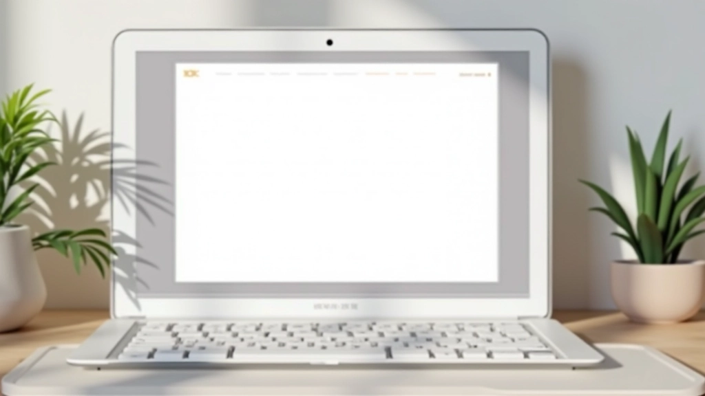 Vizualizace scrollovacího toku obsahu s jasně oddělené sekcemi a visuálními kotvy