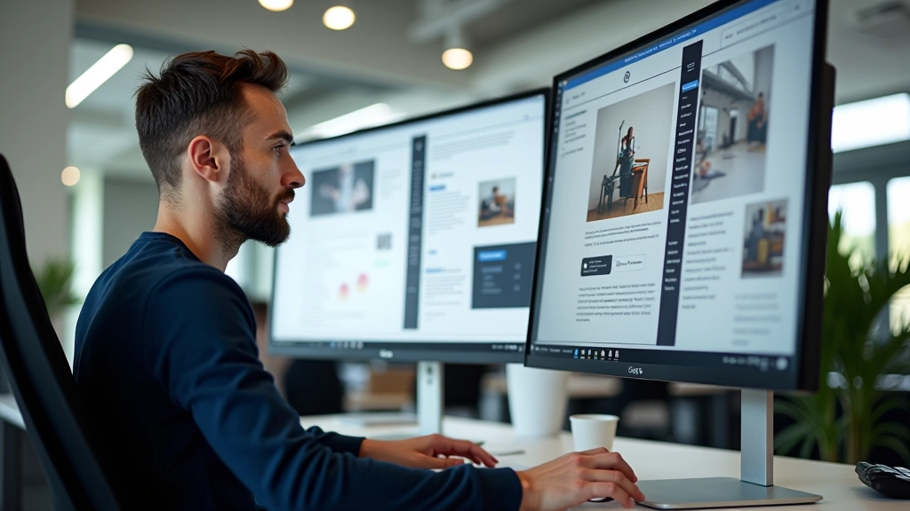 Moderní webdesign studio s designéry pracujícími na responsivním webu